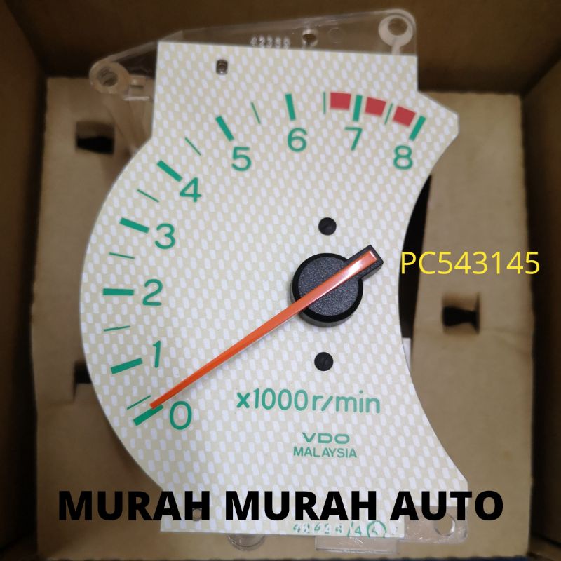 PC543145 PROTON WIRA 1.5 RPM GAUGE (AUTO) WHITE BASE | Shopee Philippines