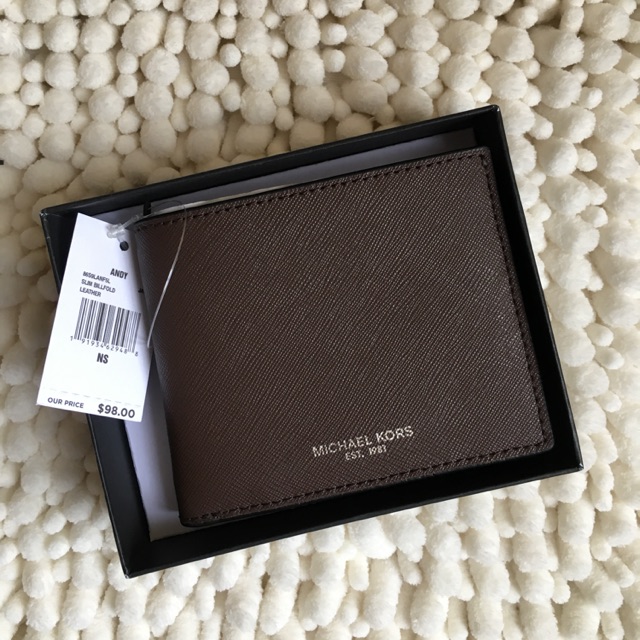 Michael kors clearance mens wallet price