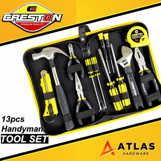 Creston 13pcs Handyman Tool Set Shopee Philippines