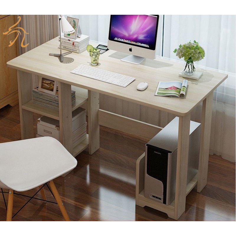 Desktop computer table 60*40*72cm/ 80*40*72cm/90*40*72cm | Shopee ...