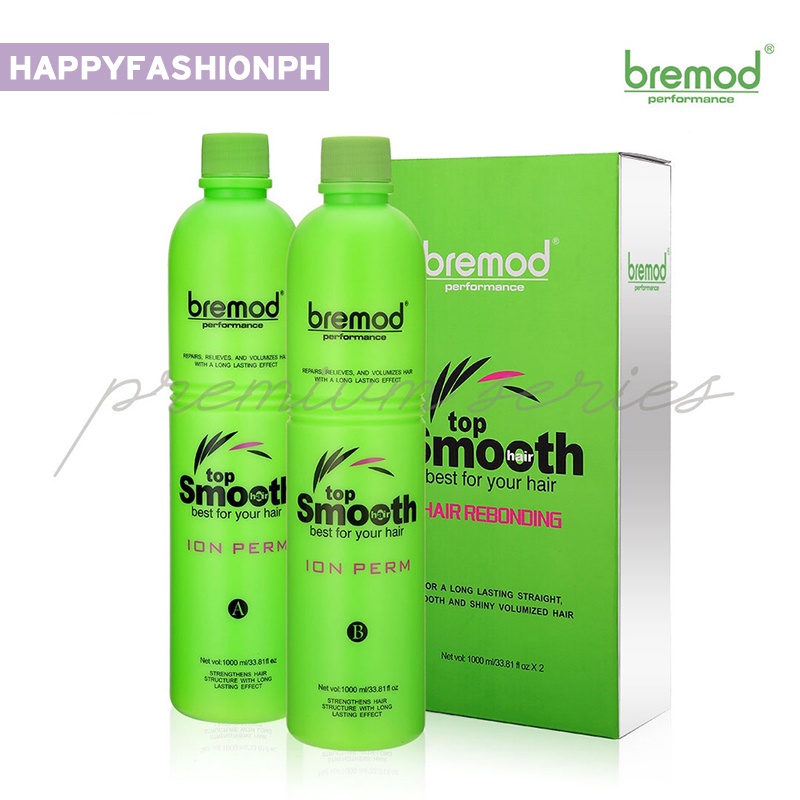 Bremod Hair Rebonding Set Straight Smooth Silky Hair Original / Milk