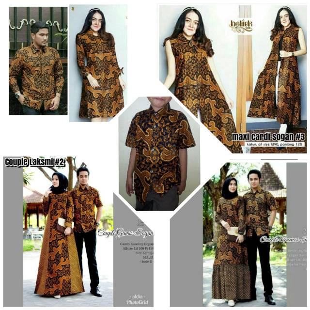 Muslim family couple batik shirt, outer robe, jumbo muslim tunic for ...