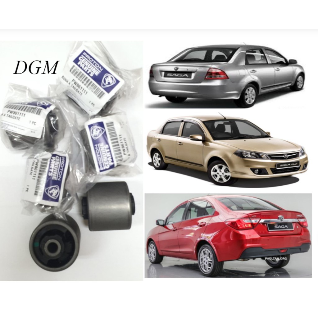 Saga BLM / FL / FLX / SV / VVT Rear Axle Arm Bush (PW861111) | Shopee ...
