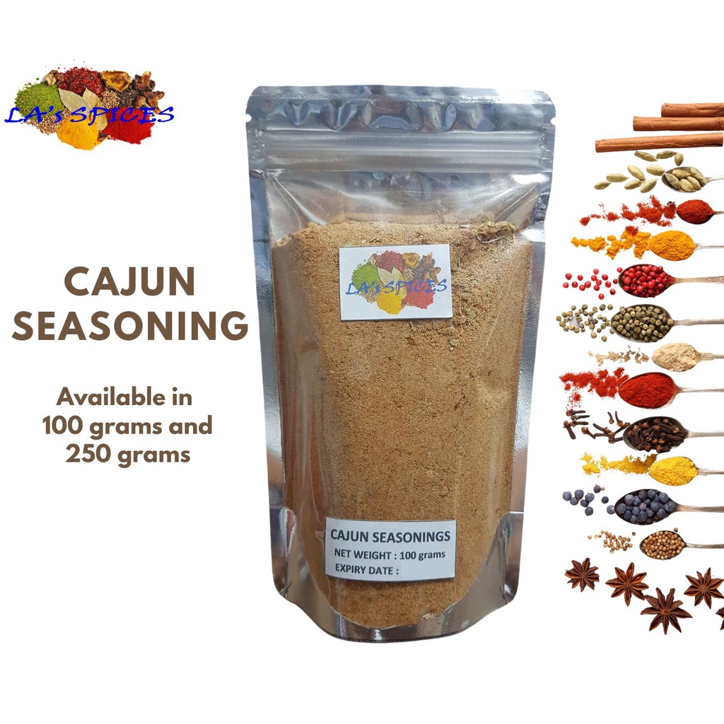 Cajun Seasonings 100 grams, 250 grams or 500 grams Shopee Philippines