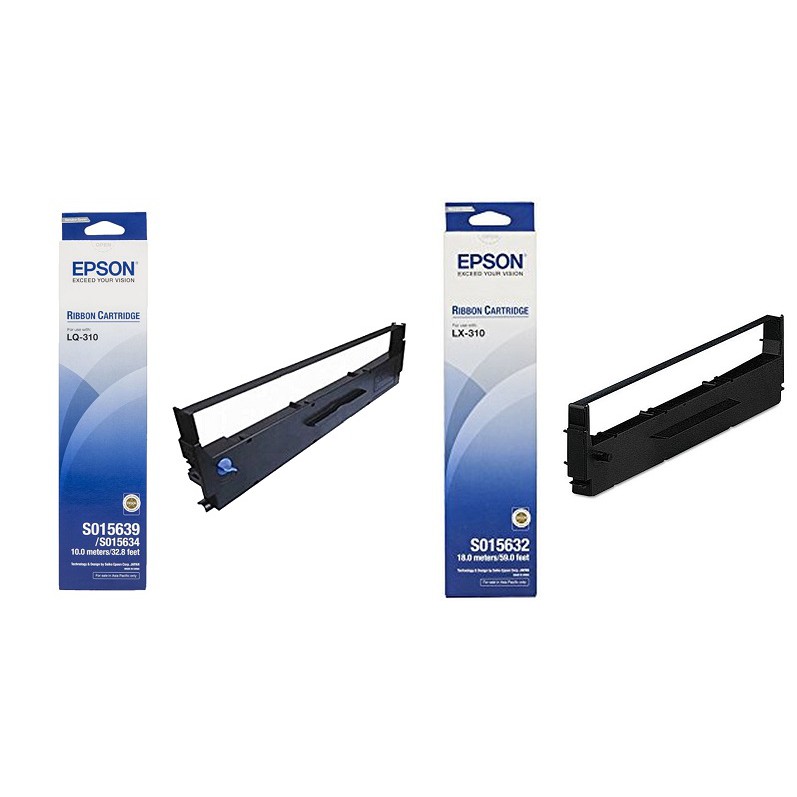 EPSON Ribbon Cartridge ORIGINAL for LX-310 / LX310 or LQ-310 / LQ310 ...