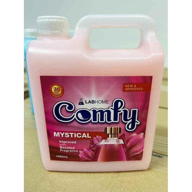 Comfy New and Improved Liquid Fabric Conditioner Fabric Softener 1000mL ...