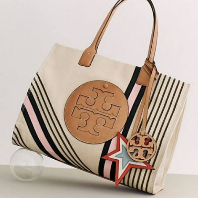 Tory burch printed hot sale tote bag