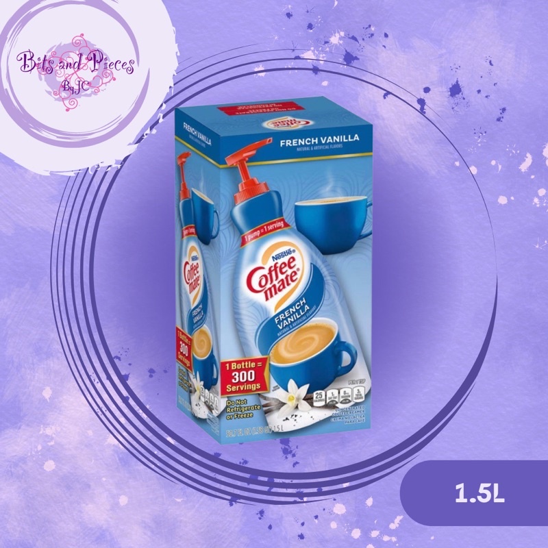 Nestle CoffeeMate French Vanilla Coffee Creamer Pump Shopee Philippines