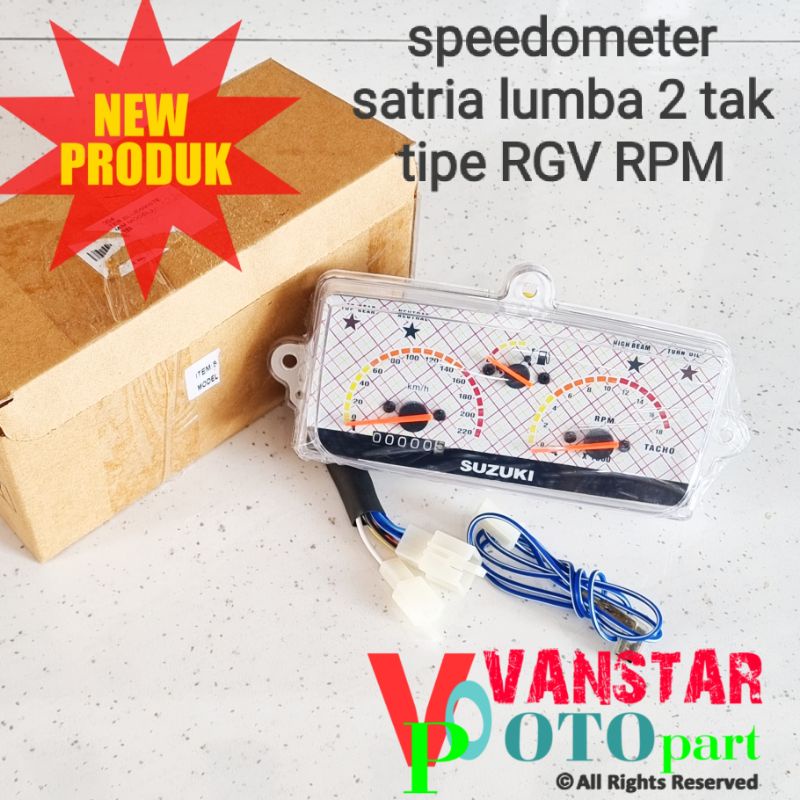 Speedometer satria lumba 2 Stroke rgv RPM model | Shopee Philippines