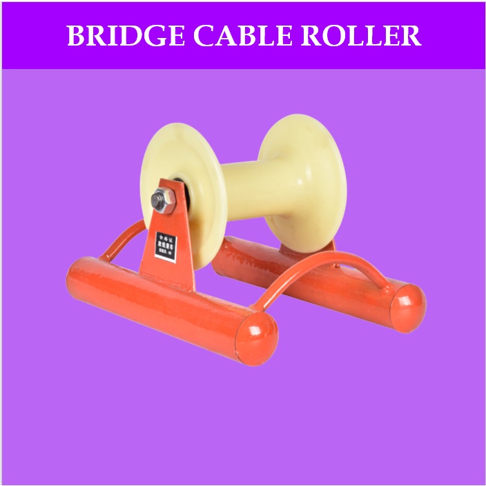 Mago Bridge Cable Guide Roller Nylon Bridge under Ground Cable Straight ...