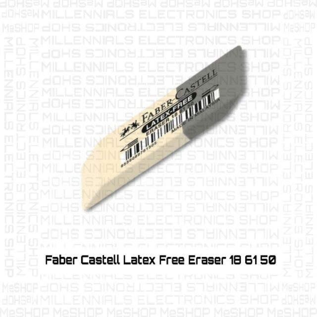 Latex-free eraser