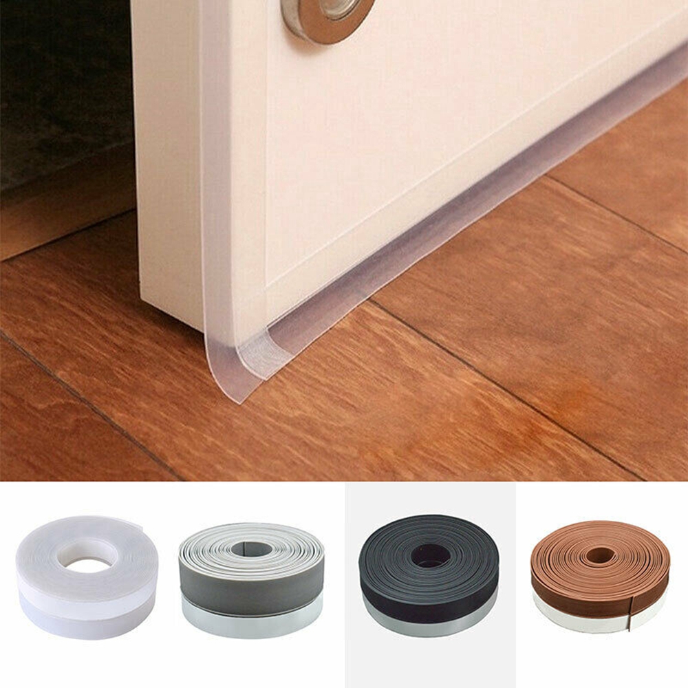 Door Seal Under Door Weather Stripping Sweep Bottom Seal Strip Draft Stopper Shopee Philippines