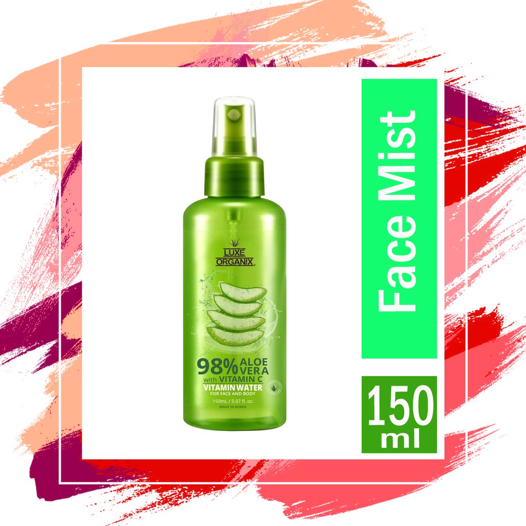 Luxe Organix Face Mist Aloe vera Shopee Philippines