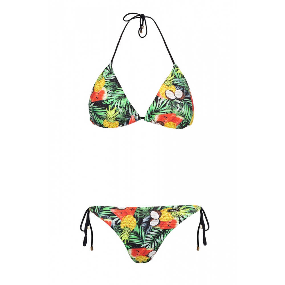 Watermelon Print Brazilian Bikinis Women Two Piece Swimwear Triangle ...