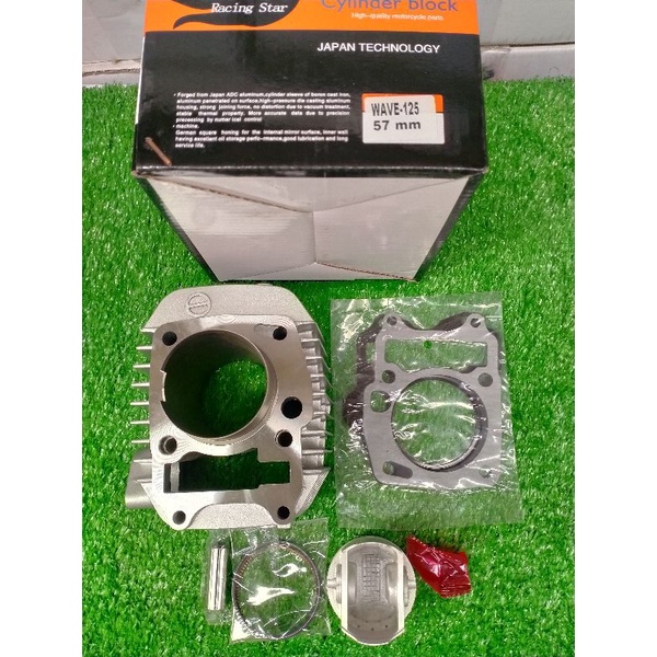 MTK CYLINDER BLOCK WAVE125/XRM125 57MM Shopee Philippines