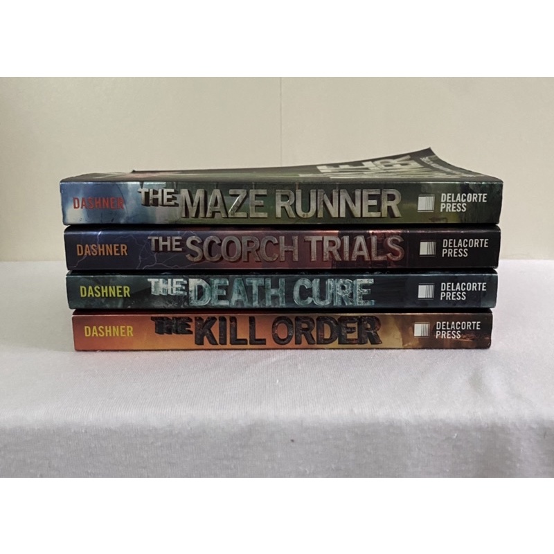 “Maze Runner” Series Book 1 to 3 + “The Kill Order” (Caspian’s Library