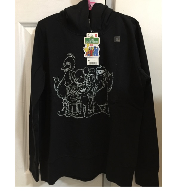 Uniqlo kaws clearance sesame street hoodie