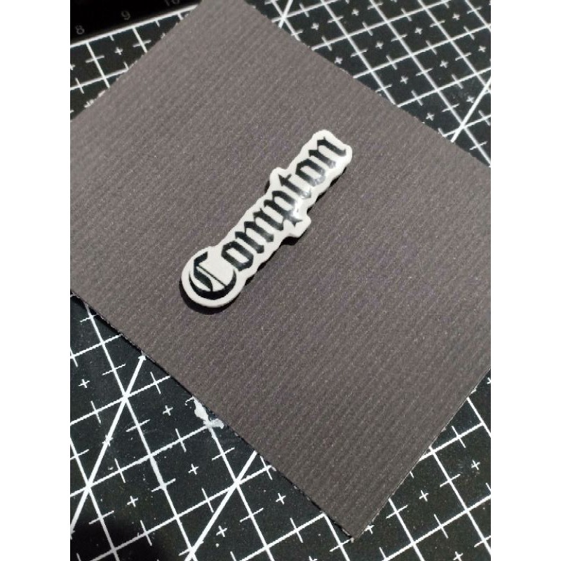 CAMPTON NAME PIN BLACK | Shopee Philippines