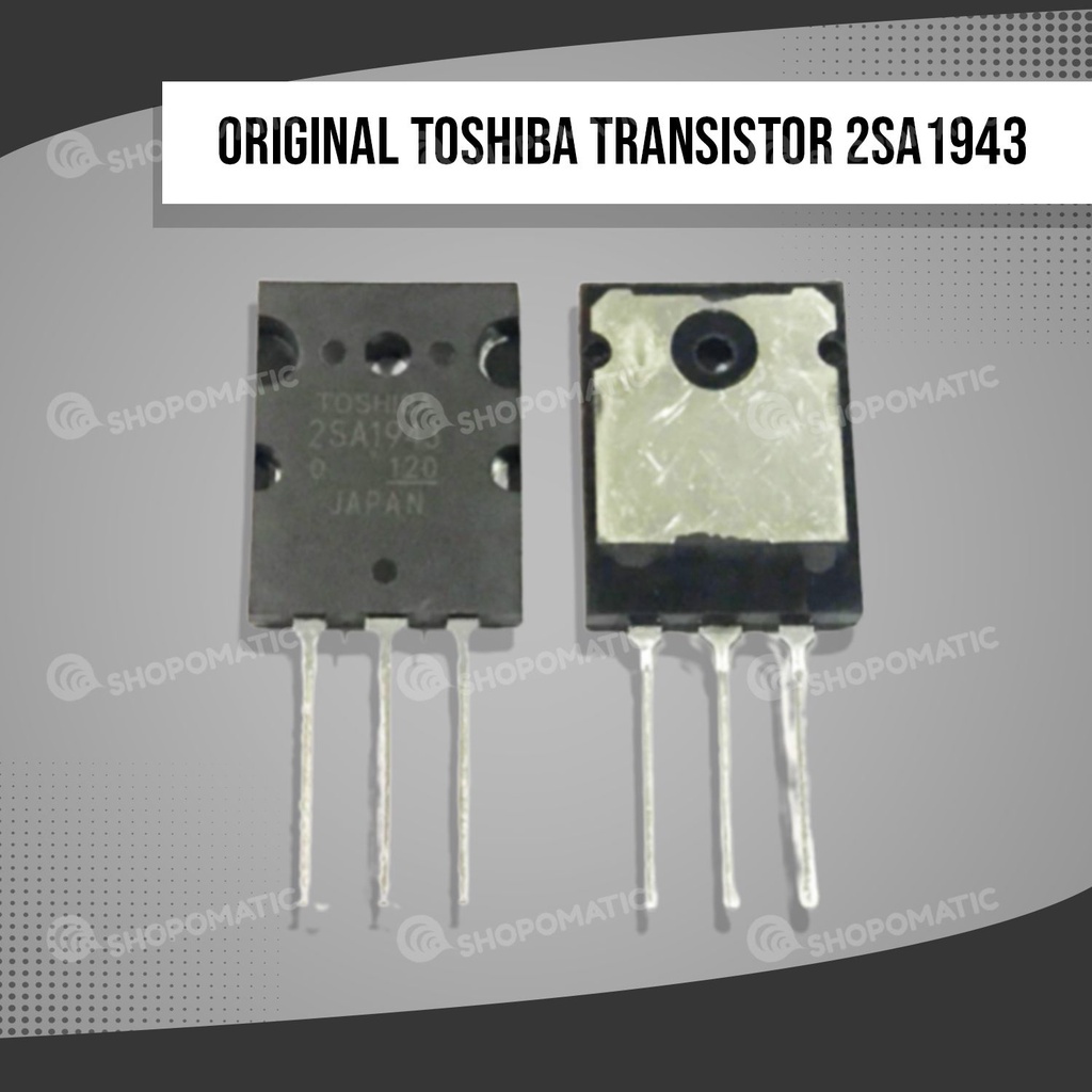 🟧 Original Toshiba Transistor 2SA1943 🟧 | Shopee Philippines
