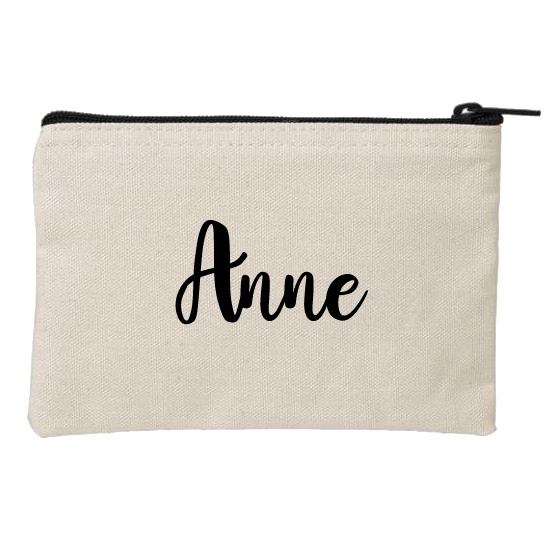 Canvas shop pouch design