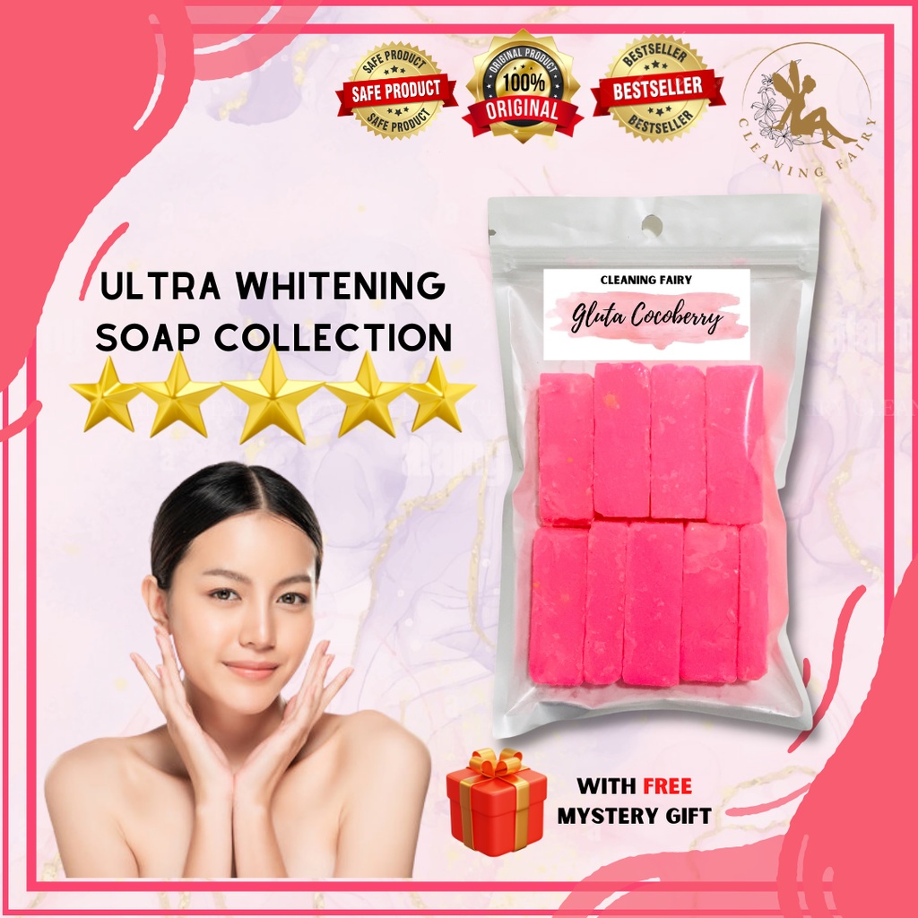 Cocoberry Soap Whitening Original Glutathione Kojic Body Wash Skincare Soap  Milk Soap Scar Removal