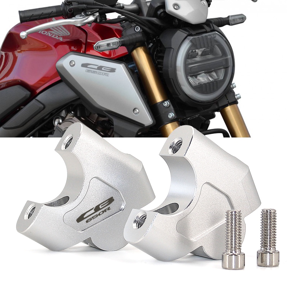 Motorcycle Handlebar Riser Bar Mount Handle Clamp 28mm 1 18quot For