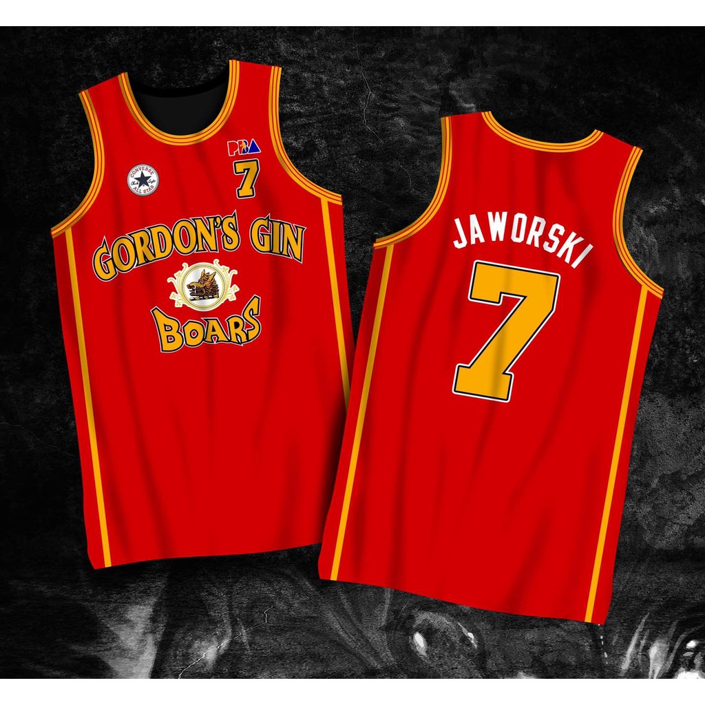 Basketball Jersey Sublimation Free Customized Name and Number GORDON'S