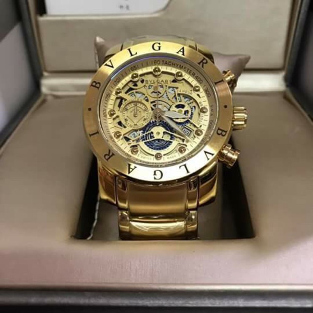 Bvlgari chronograph watch price sale