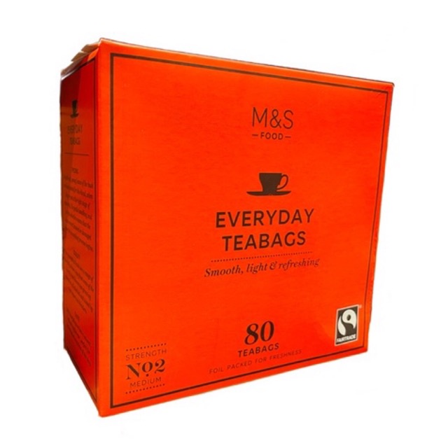 Marks and Spencer 80 Everyday 80 Tea bags Shopee Philippines