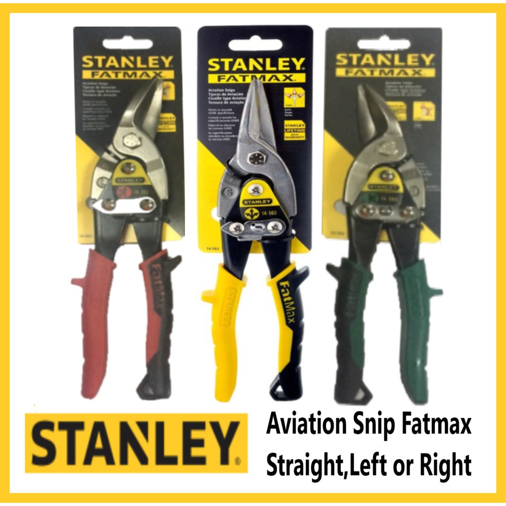 Stanley Aviation Snip Fatmax Straightleft Or Right Original Shopee Philippines 7226