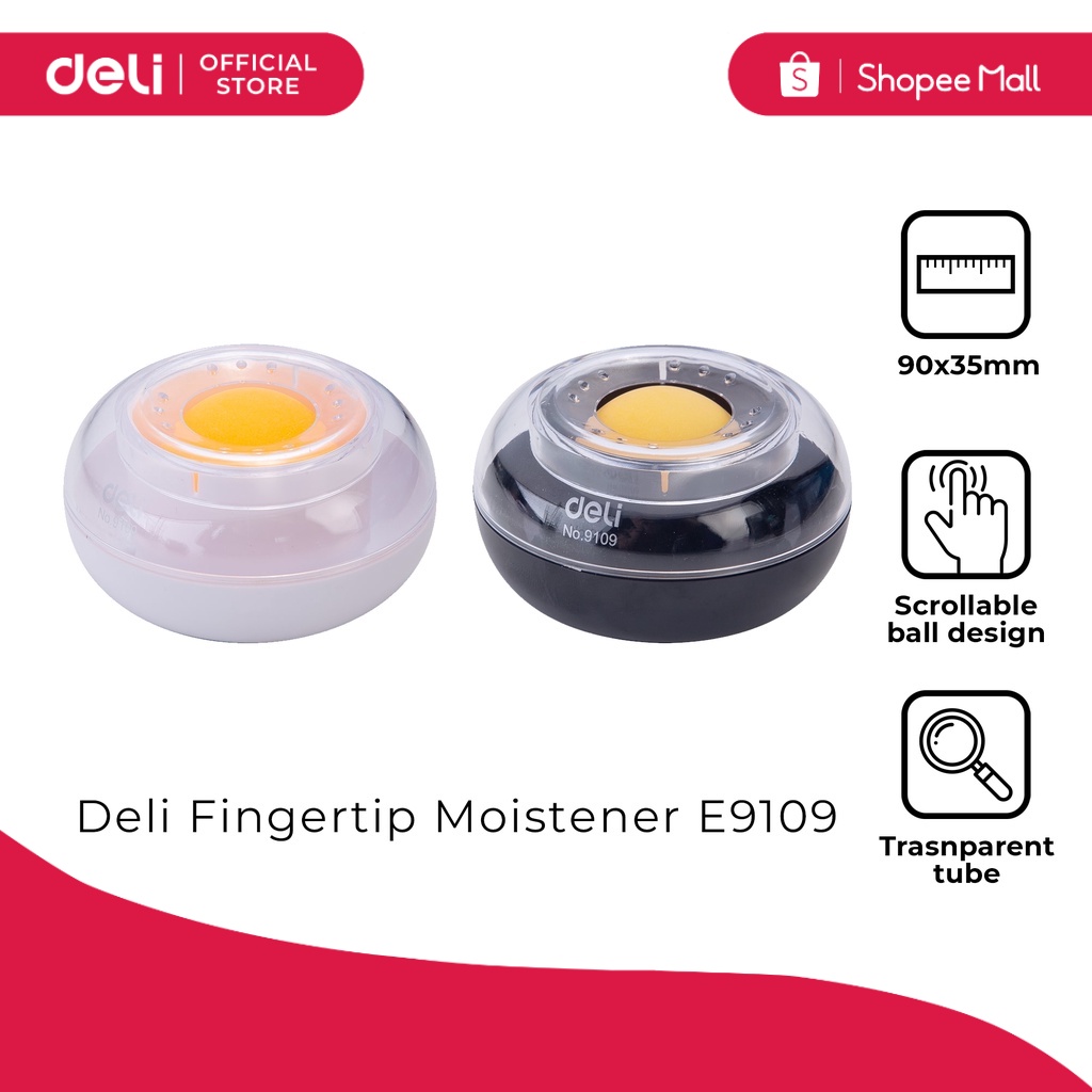 Deli E9109 Fingertip Moistener (1PC) [75259109] Shopee Philippines