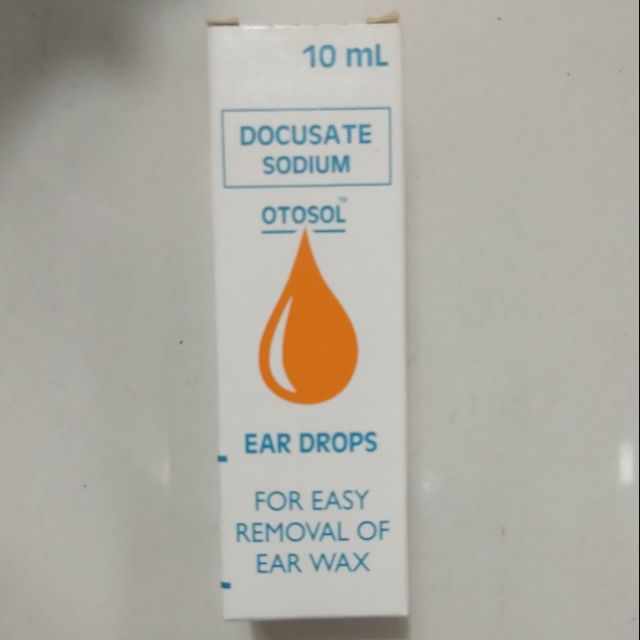 Otosol (docusate sodium) ear drops 10ml Shopee Philippines