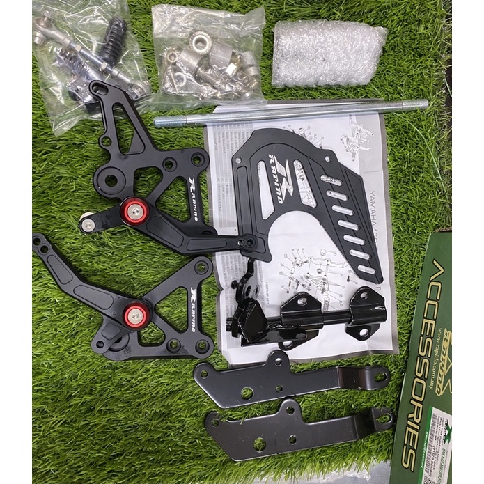CLEAR Y15ZR RACING FOOTREST TAPAK KAKI / YAMAHA Y15 RAPIDO SINGLE ...