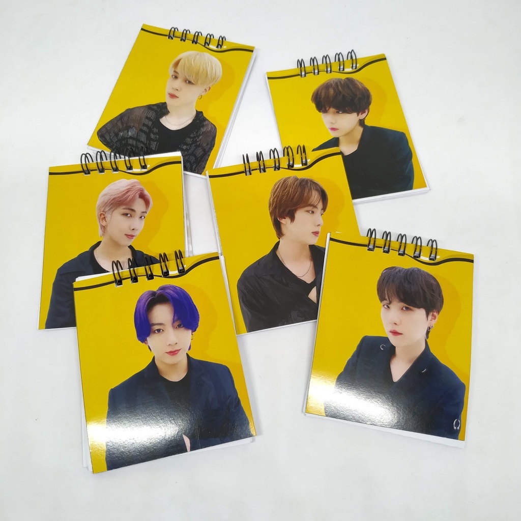 Wholesale Mini Blocknote Kpop Mini Notebook Custombebas | Shopee ...