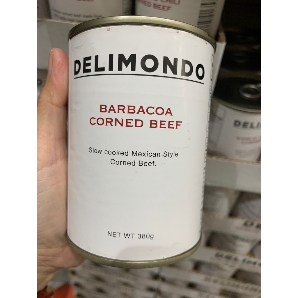 Delimondo Barbacoa Corned Beef 340g Shopee Philippines