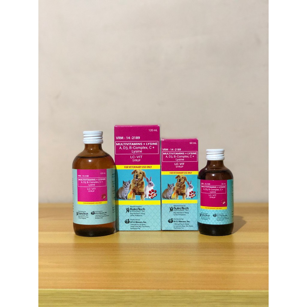 LC Vit MultiVitamins for Dogs And Cats (w/ bubble wrap) Shopee