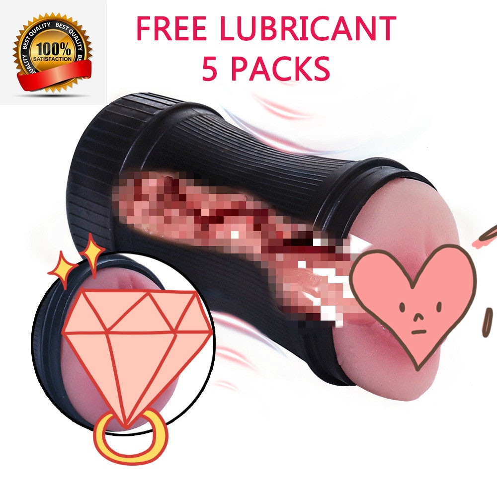 Sex Toys for Men With Free Lubricant Vibrator Masturbator Cup