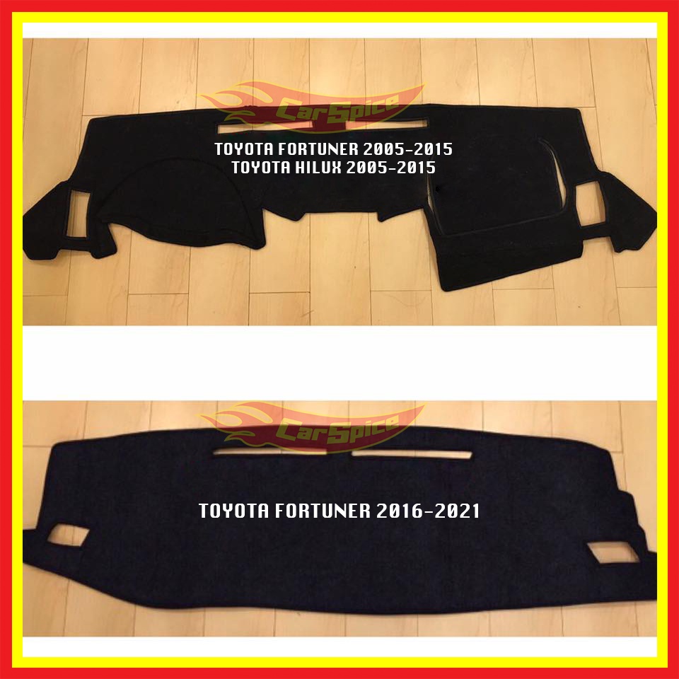 Toyota Fortuner Hilux Dashboard Cover Dashmat dash mat Shopee Philippines