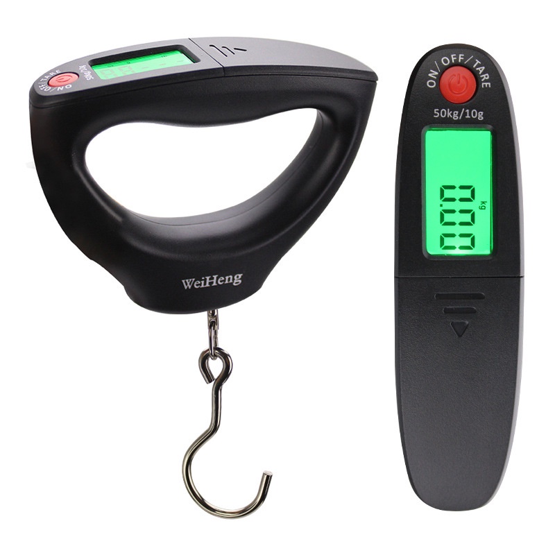 50kg Spring Hanging Weighting Fishing Electronic Fish Scale with Lcd