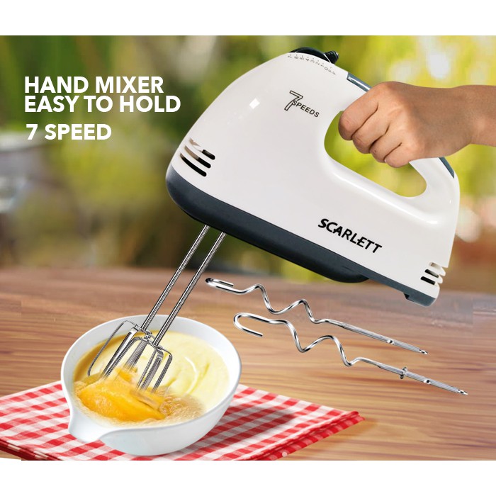 Scarlett 7Speed Hand Mixer Shopee Philippines