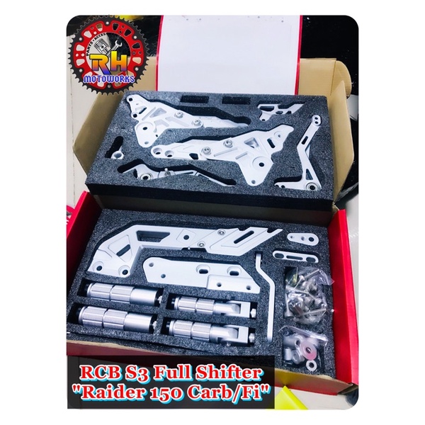 RCB Full Shifter for Raider 150 Carb/Fi (S3) Shopee Philippines