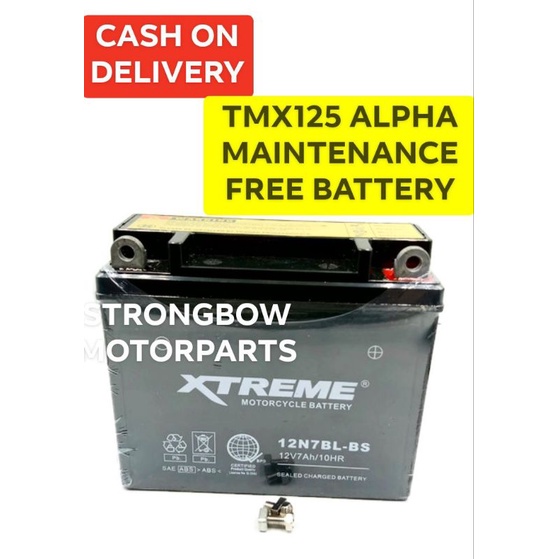 Battery for store tmx 125 alpha