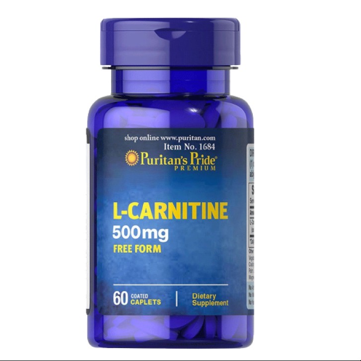 Puritan s Pride L Carnitine 500mg Weight Loss Supplement 60 tablets