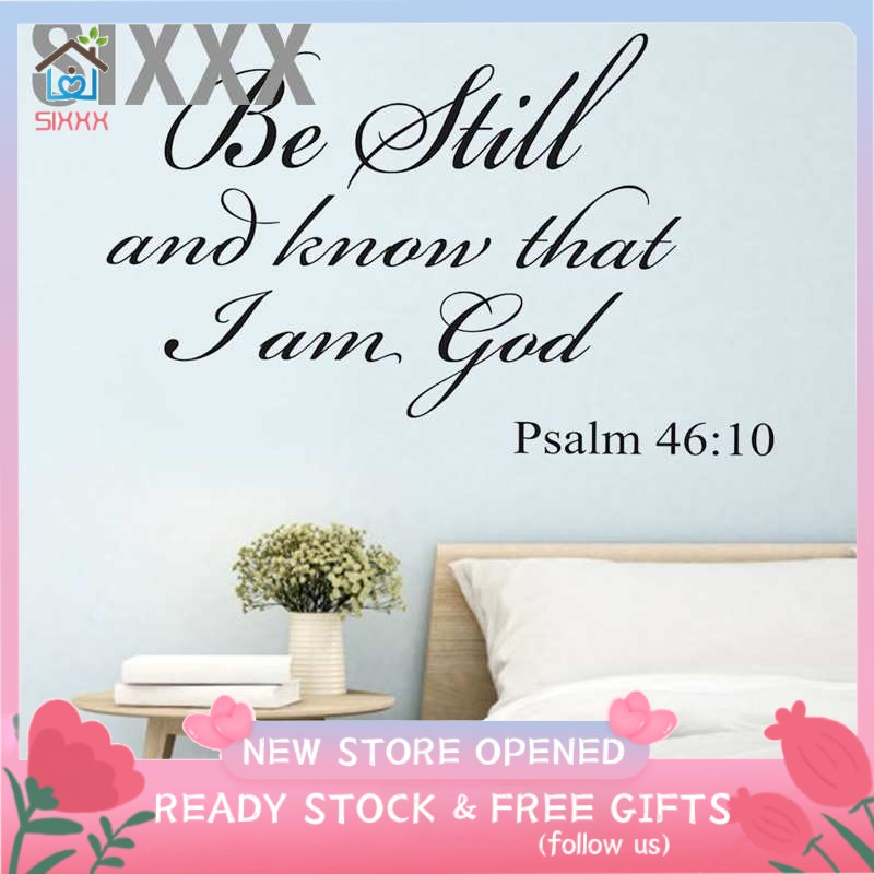 [READY STOCK] Durable Bible Verse Wall Decals Christian Quote Art ...