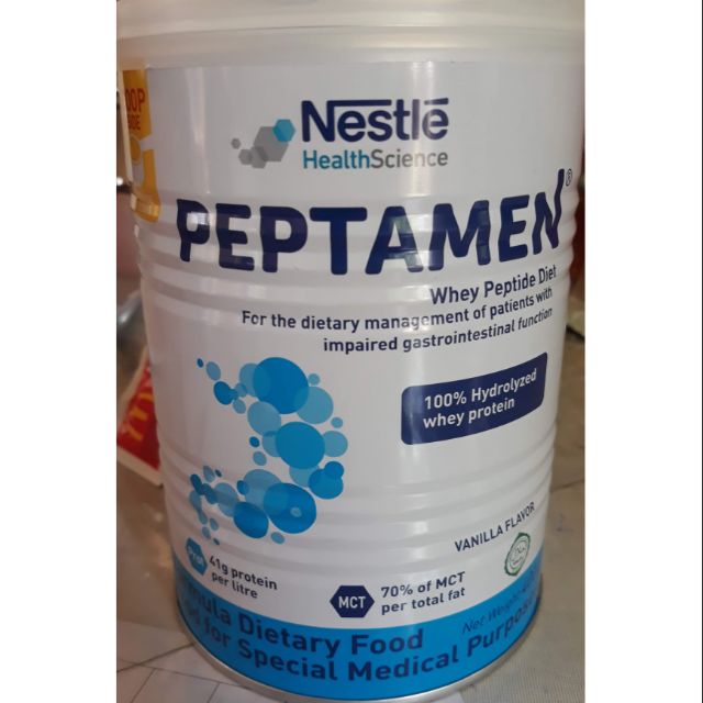 Peptamen milk hot sale