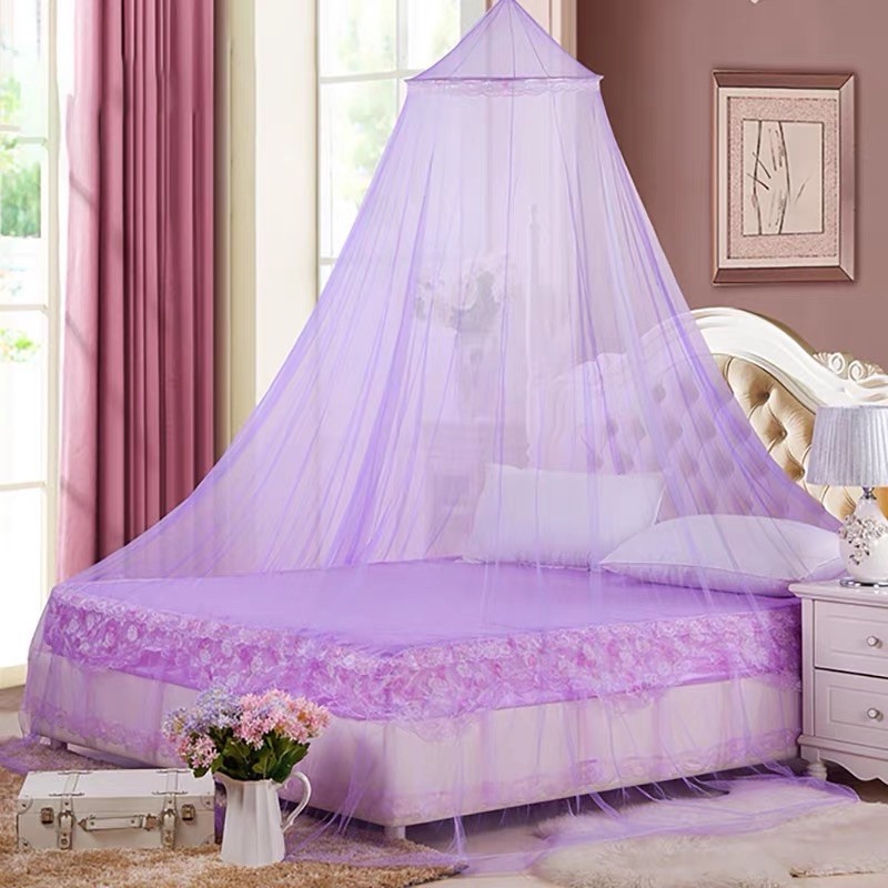 High Quality Hanging Round Mosquito Net, Bed Canopy Circular Mosquito Net /  Kulambo