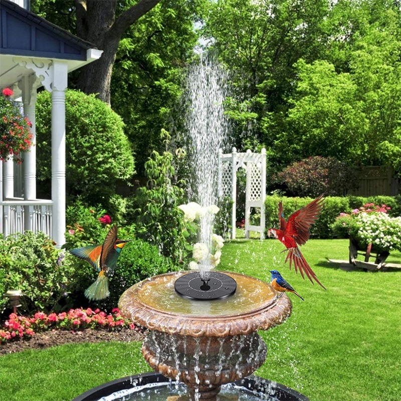 garden fountains Floating Solar Fountain Pool Pond Waterfall Fountain