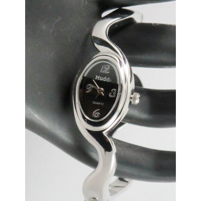 J87:Original New $19.99 MUDD Women Analog Bangle Watch from USA-Silver ...
