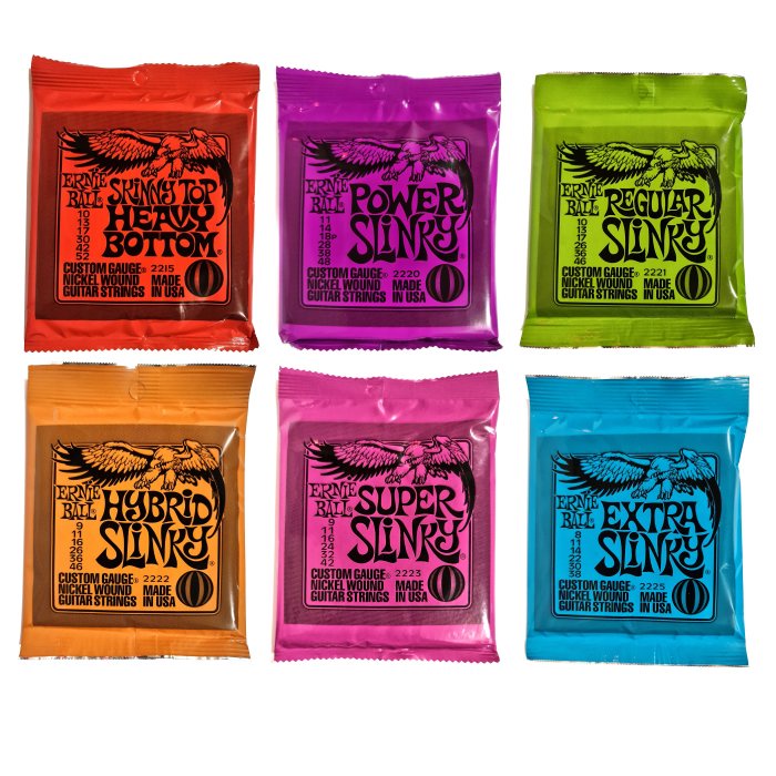 Ernie ball on sale guitar strings