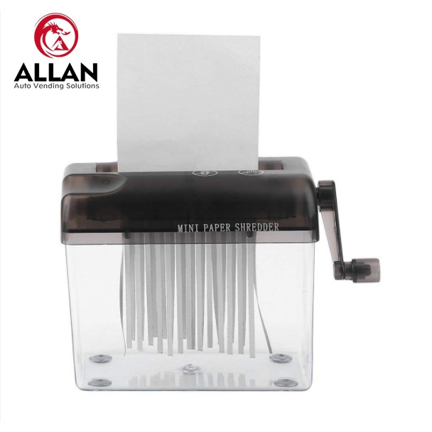 thumbnail image 2 of Shredder Manual Mini Manual Shredder - Portable Hand Crank Paper Shredder For Documents & Cards Marine Chartplotter 2 of 11